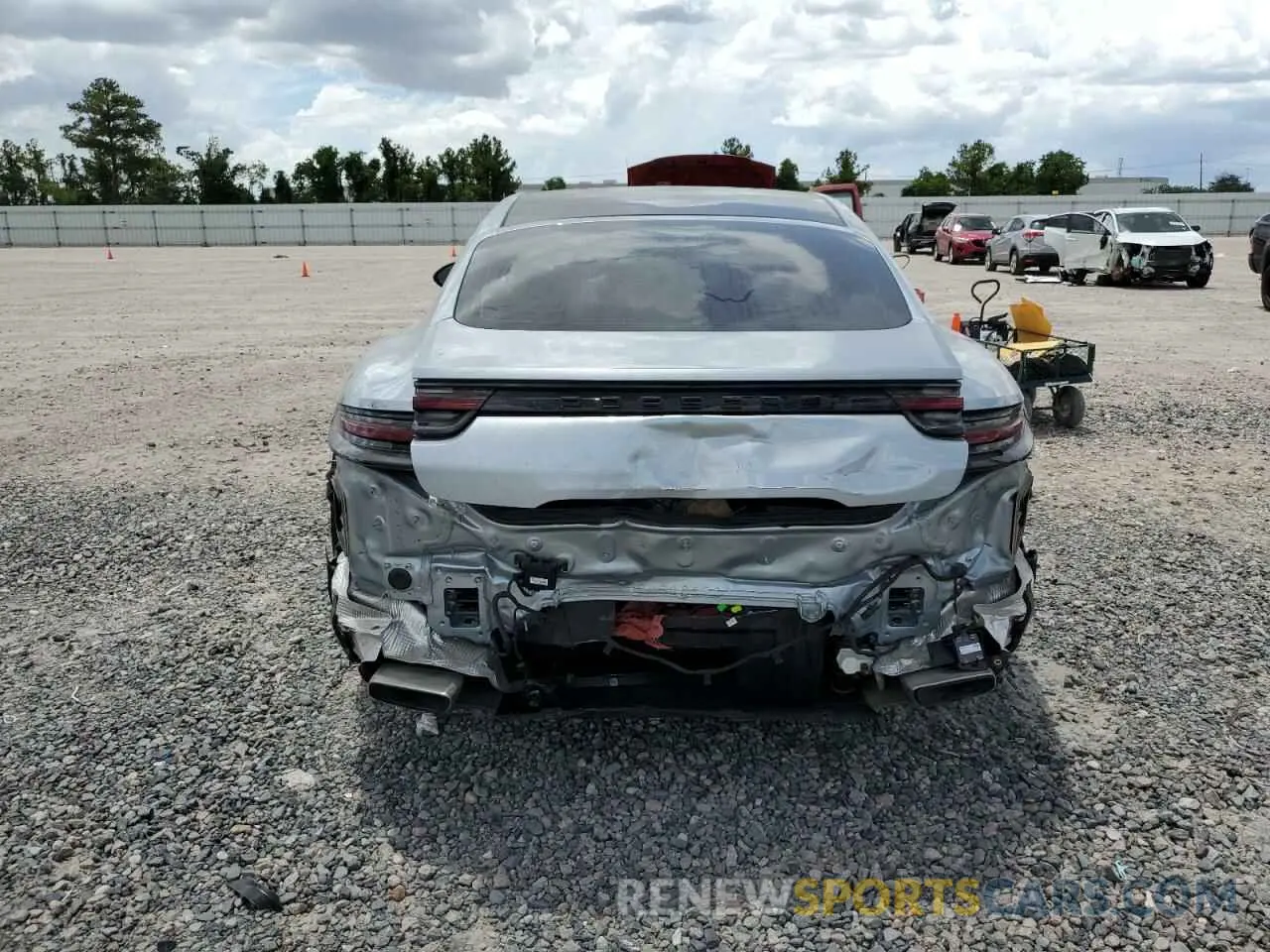 9 fotografías del automóvil dañado WP0AA2A72KL100885 PORSCHE PANAMERA 2019