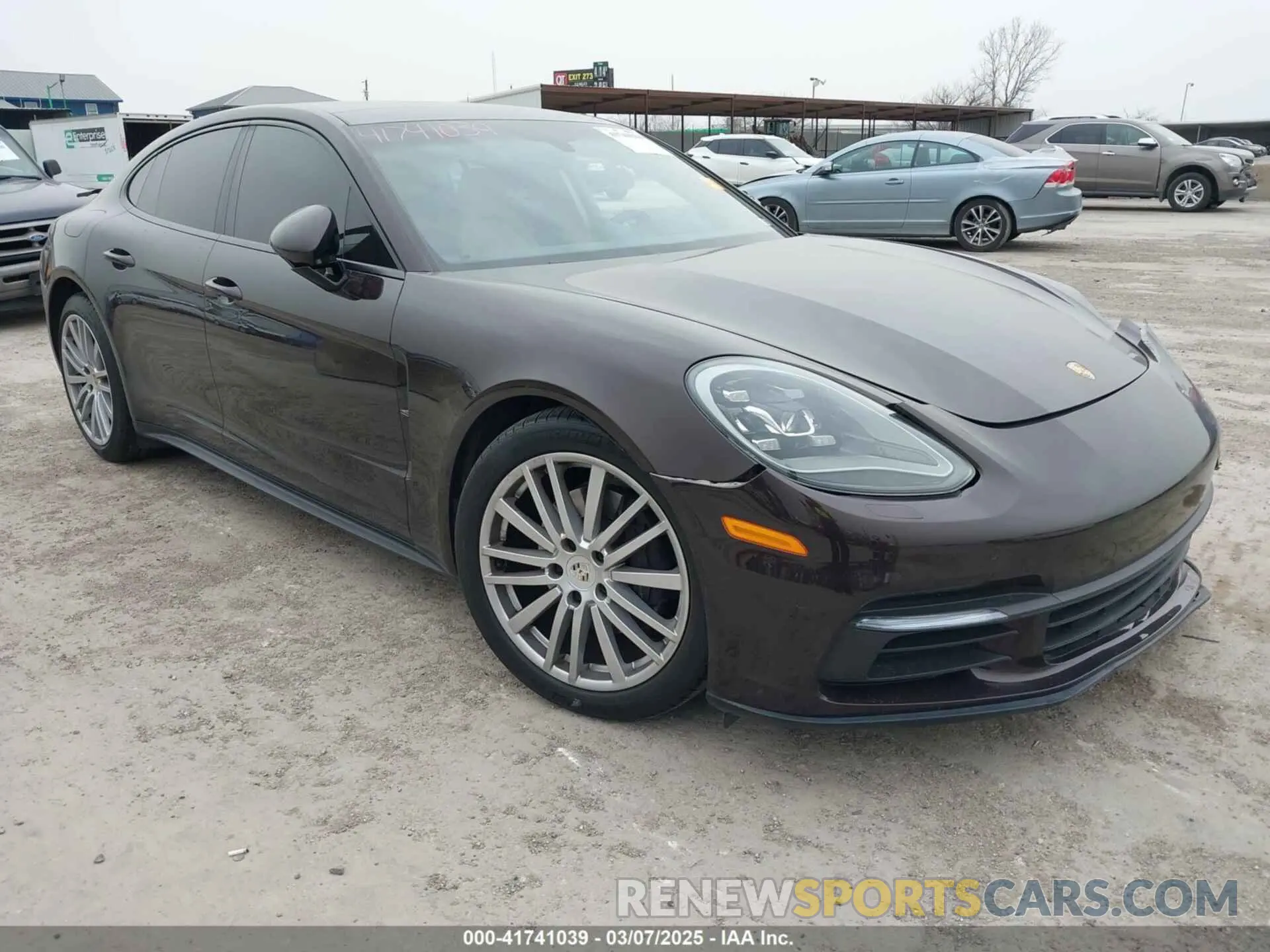 1 fotografías del automóvil dañado WP0AA2A76KL100288 PORSCHE PANAMERA 2019