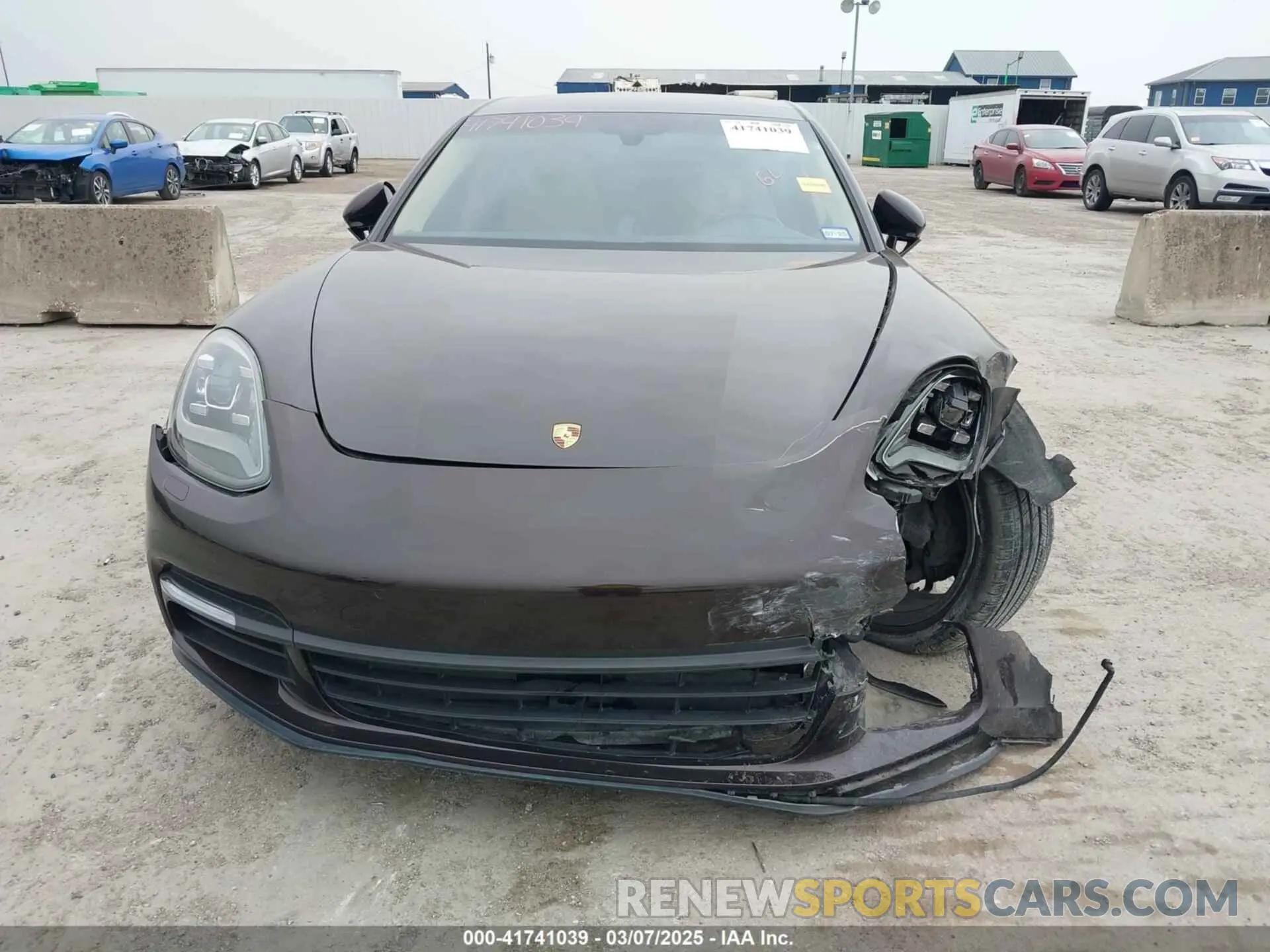 13 fotografías del automóvil dañado WP0AA2A76KL100288 PORSCHE PANAMERA 2019