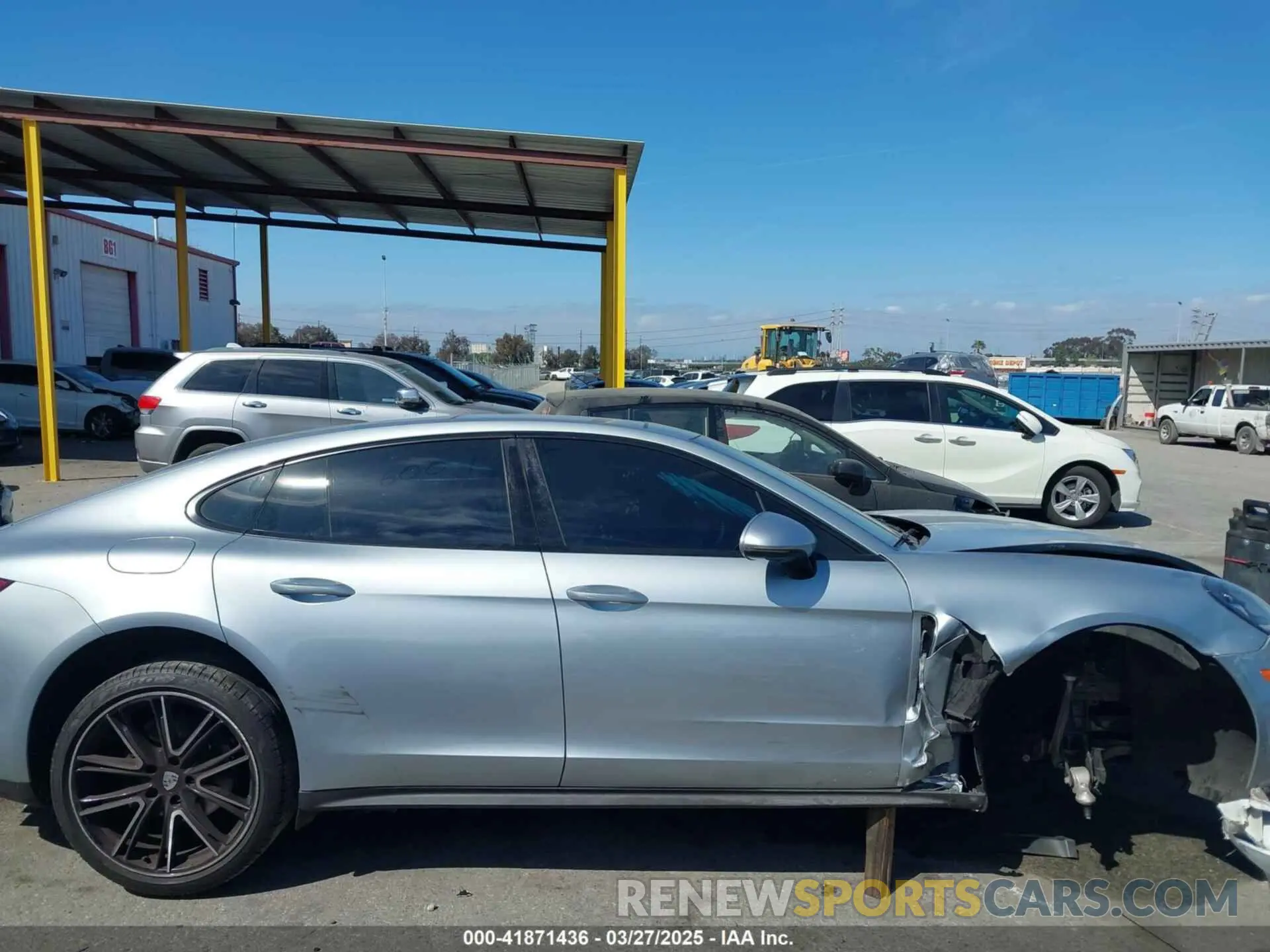 14 fotografías del automóvil dañado WP0AA2A76KL100470 PORSCHE PANAMERA 2019