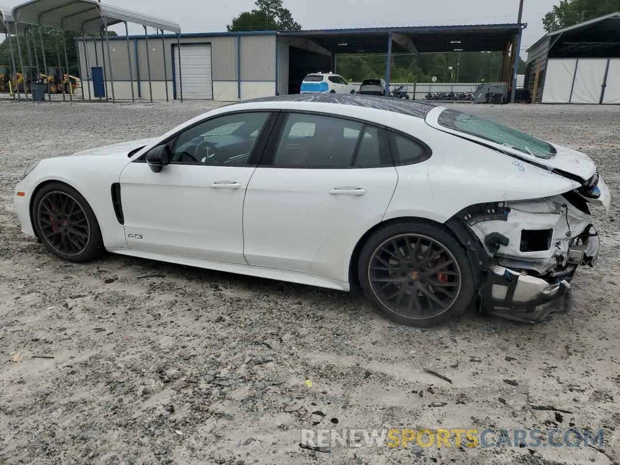2 fotografías del automóvil dañado WP0AG2A71KL139885 PORSCHE PANAMERA 2019