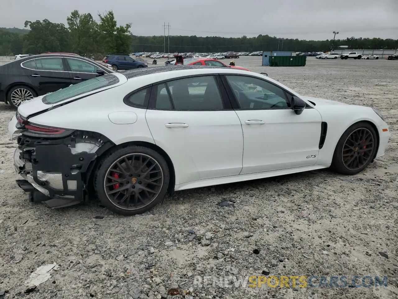 3 fotografías del automóvil dañado WP0AG2A71KL139885 PORSCHE PANAMERA 2019