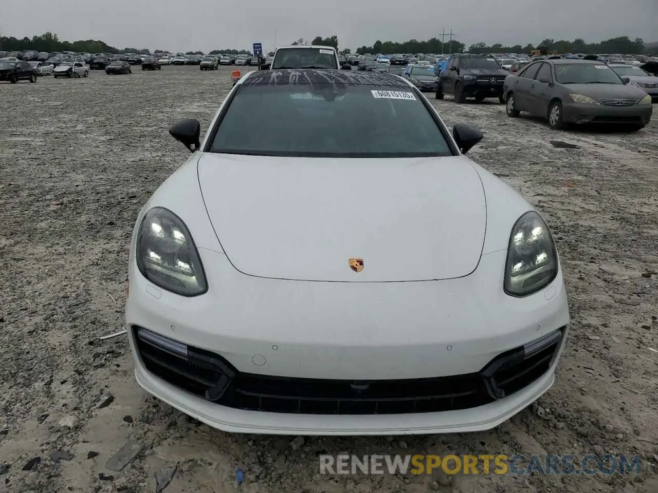 5 fotografías del automóvil dañado WP0AG2A71KL139885 PORSCHE PANAMERA 2019