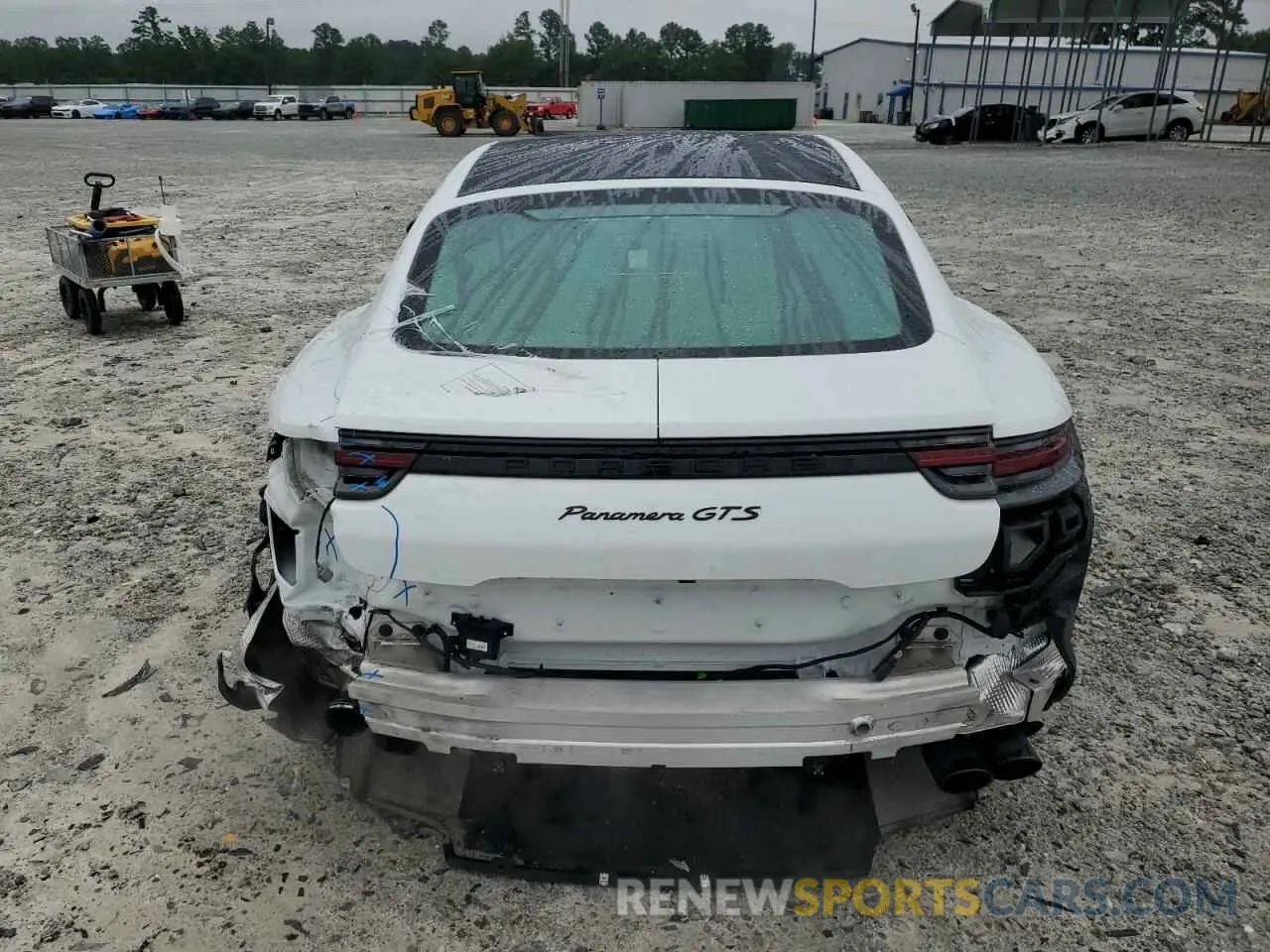 6 fotografías del automóvil dañado WP0AG2A71KL139885 PORSCHE PANAMERA 2019