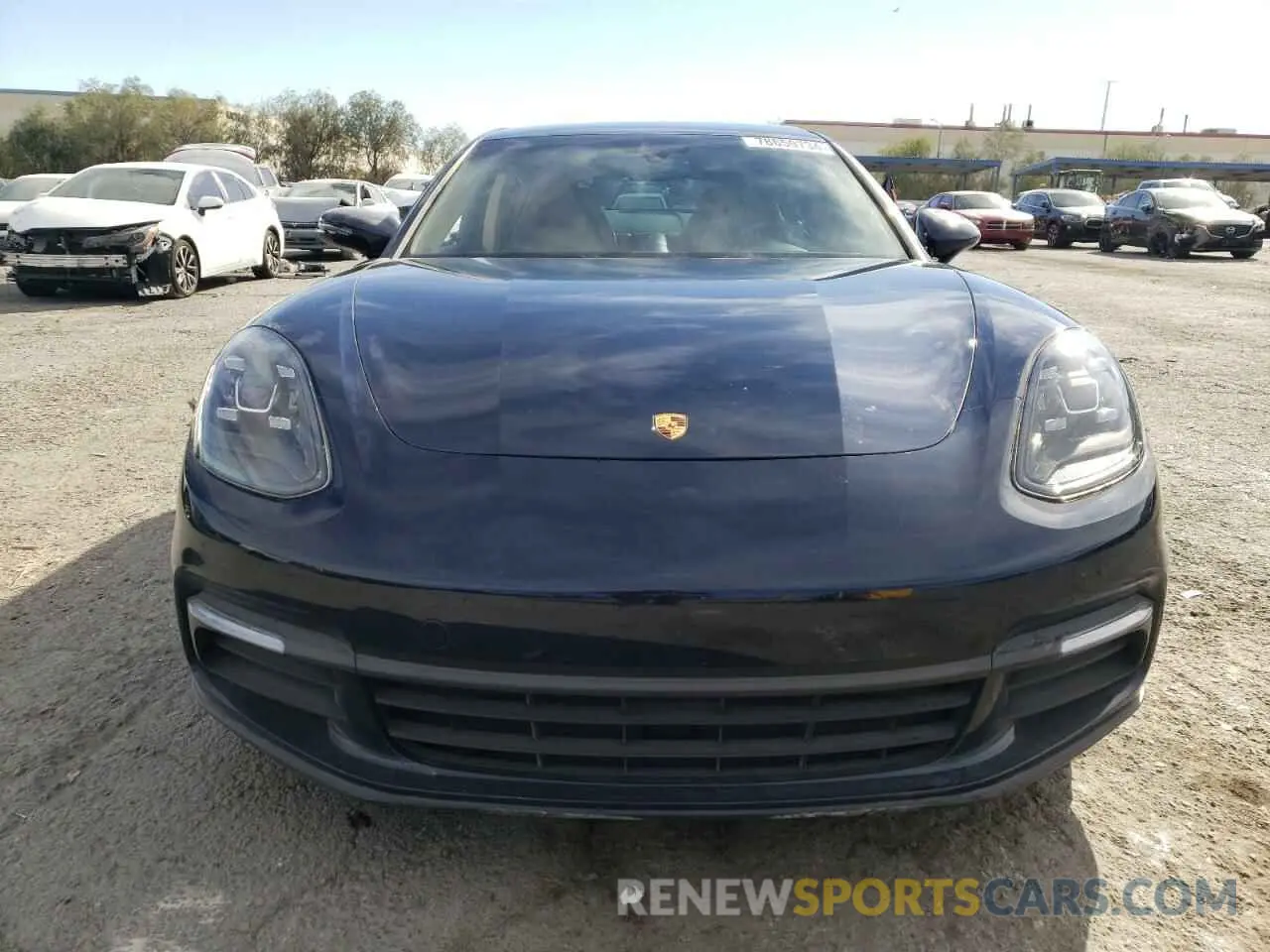 5 fotografías del automóvil dañado WP0AA2A74LL103143 PORSCHE PANAMERA 2020