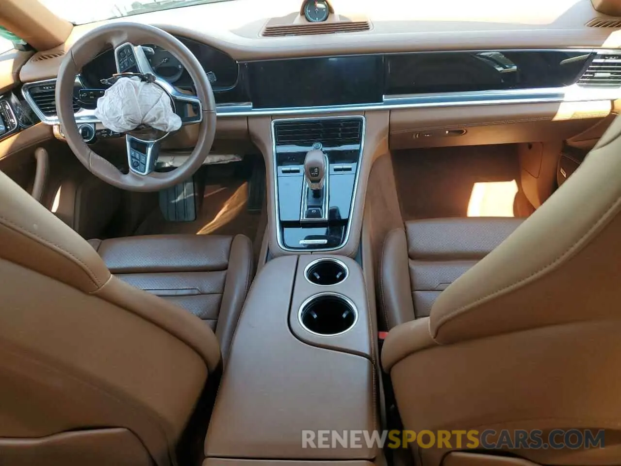 8 fotografías del automóvil dañado WP0AA2A76LL100597 PORSCHE PANAMERA 2020