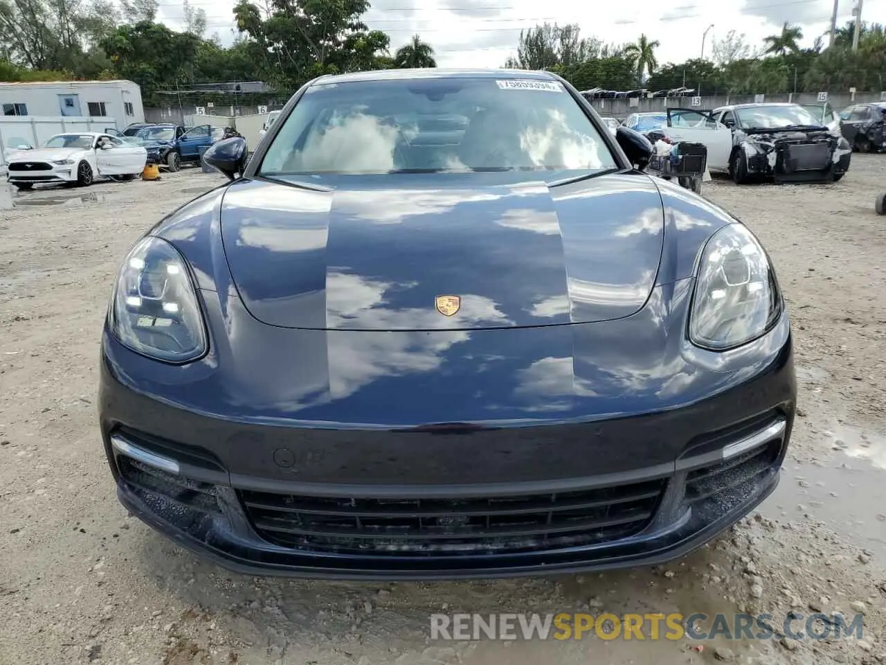 5 fotografías del automóvil dañado WP0AA2A76LL103709 PORSCHE PANAMERA 2020