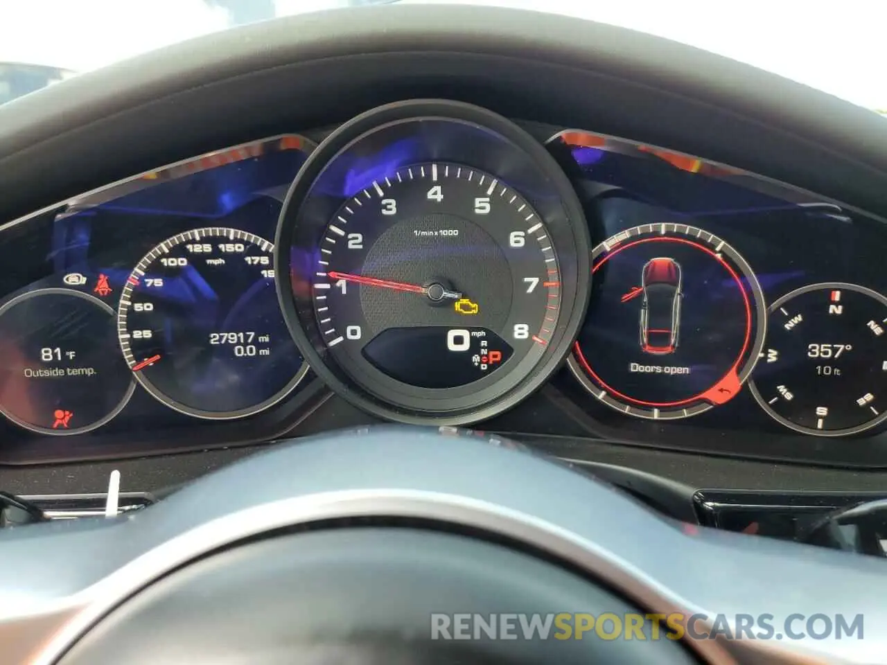 9 fotografías del automóvil dañado WP0AA2A76LL103709 PORSCHE PANAMERA 2020