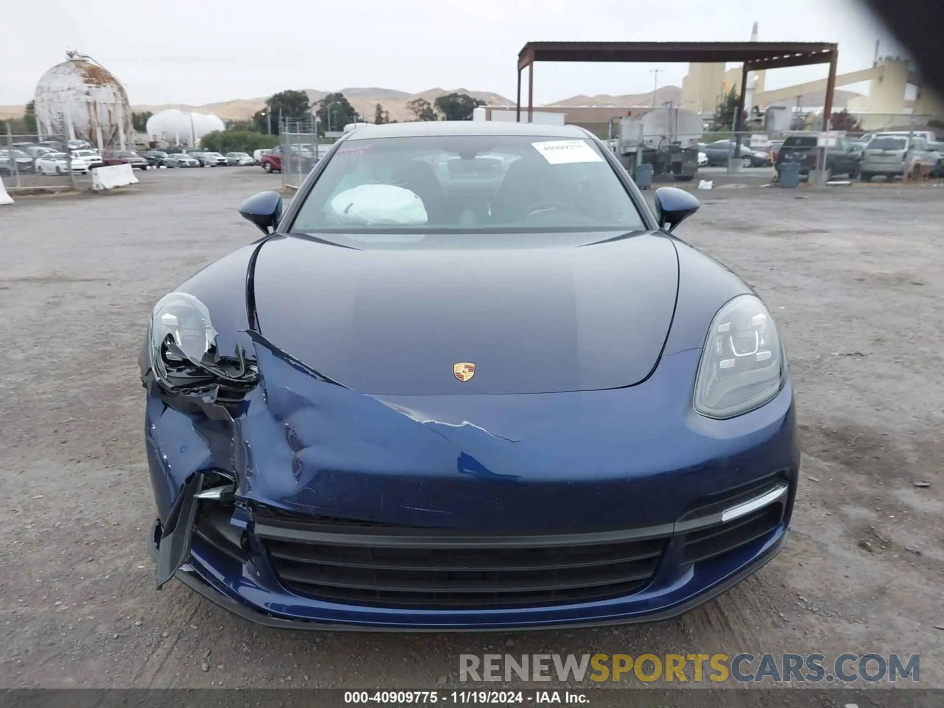 12 fotografías del automóvil dañado WP0AA2A76LL103936 PORSCHE PANAMERA 2020