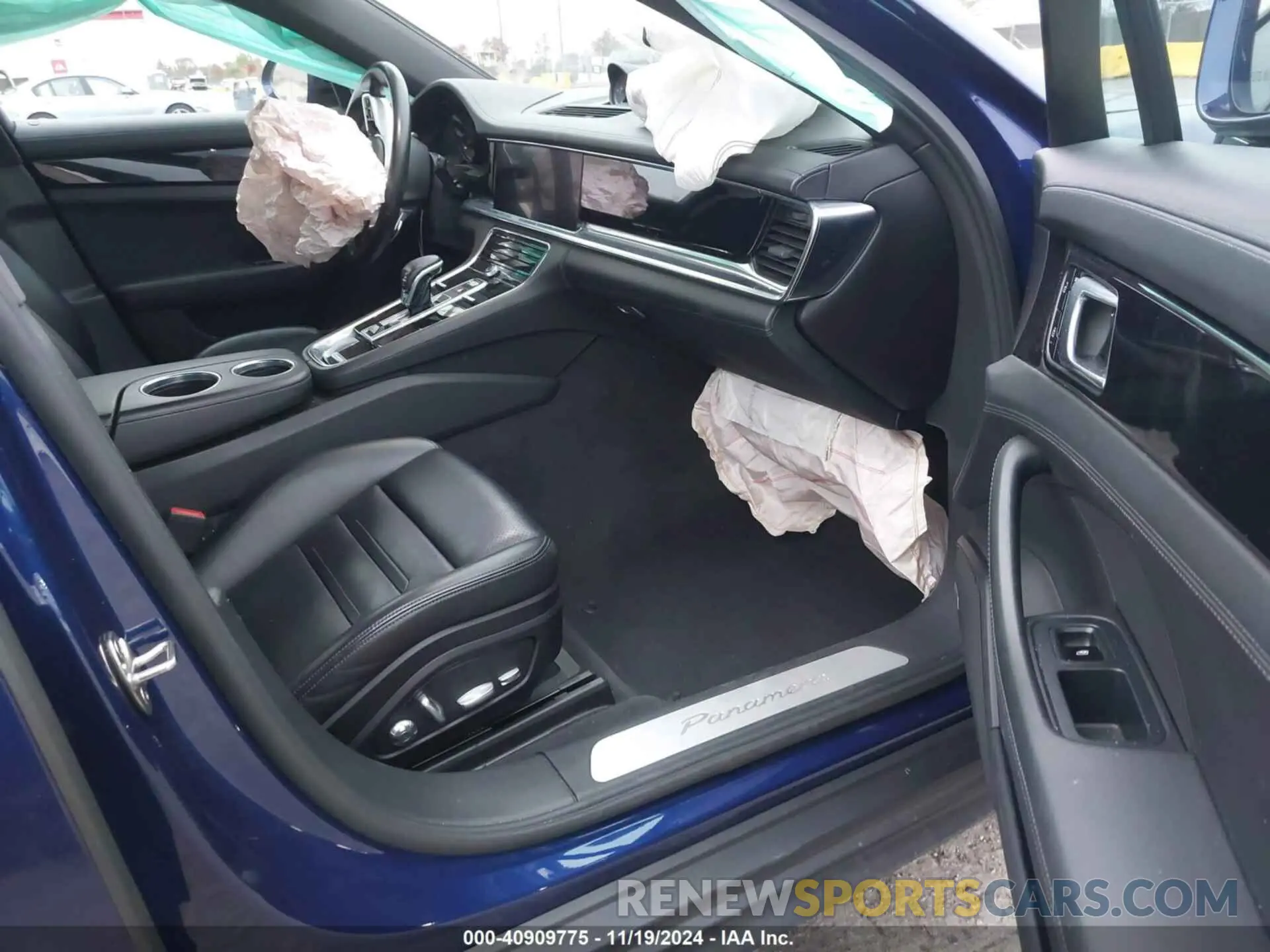 5 fotografías del automóvil dañado WP0AA2A76LL103936 PORSCHE PANAMERA 2020