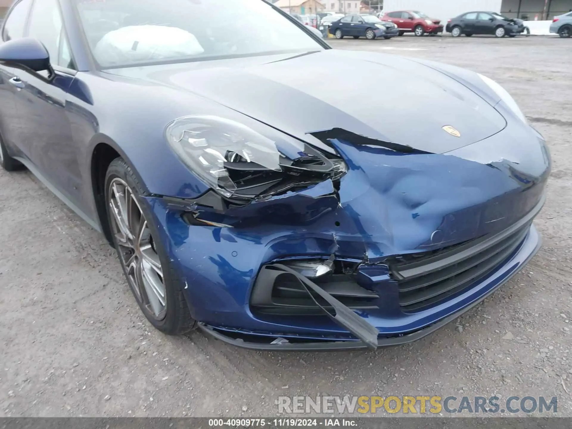 6 fotografías del automóvil dañado WP0AA2A76LL103936 PORSCHE PANAMERA 2020