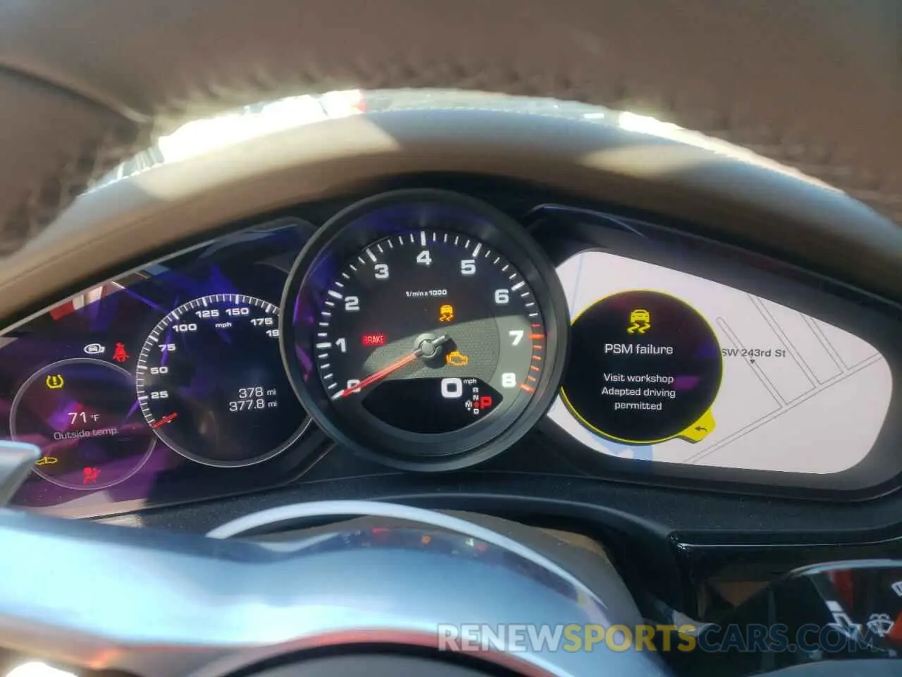 8 fotografías del automóvil dañado WP0AA2A78LL100794 PORSCHE PANAMERA 2020