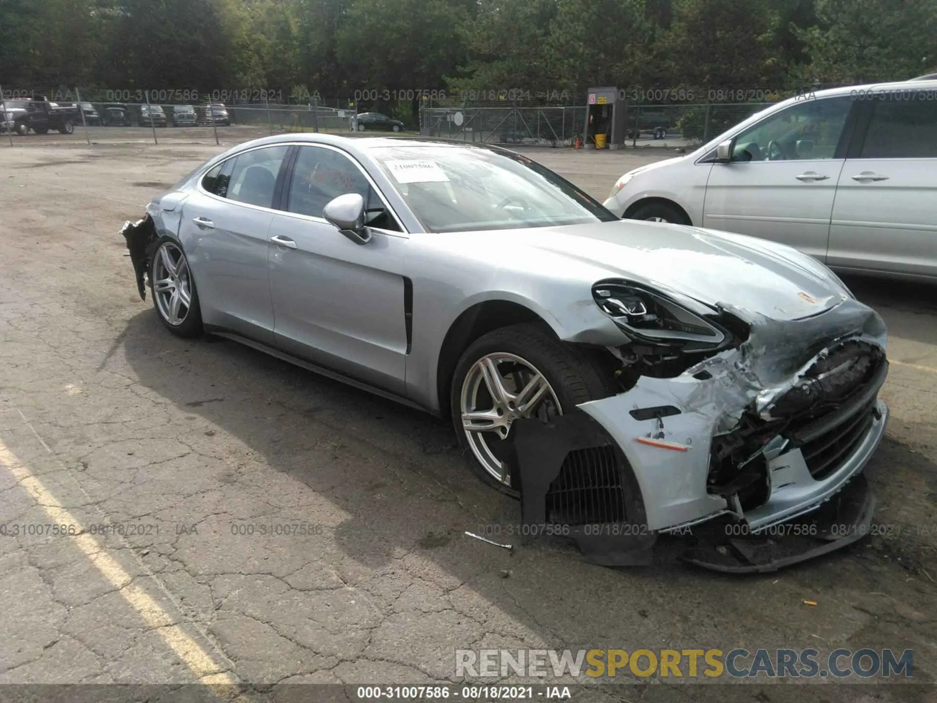 1 fotografías del automóvil dañado WP0AB2A70LL140395 PORSCHE PANAMERA 2020