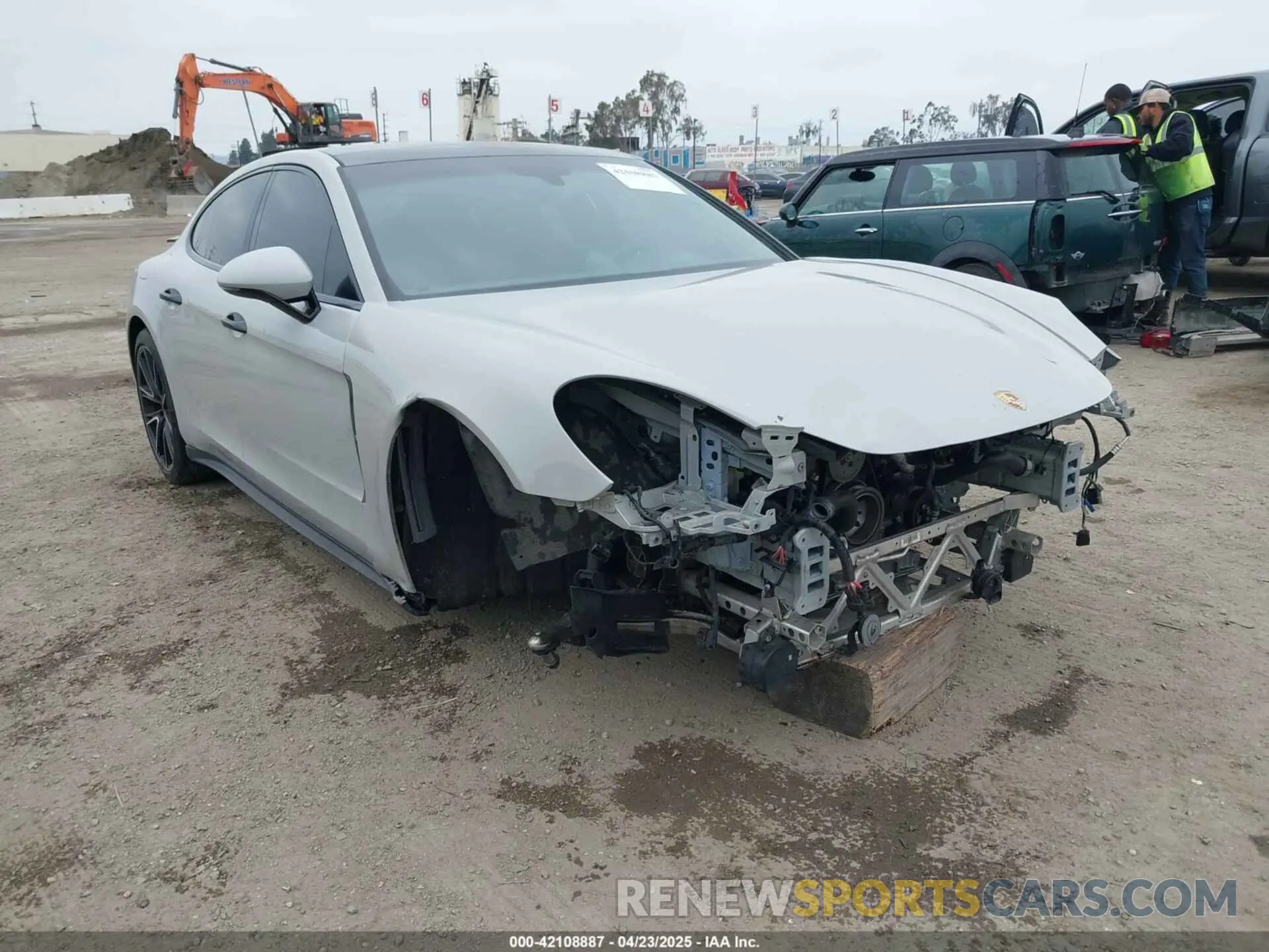 1 fotografías del automóvil dañado WP0AB2A71LL140650 PORSCHE PANAMERA 2020