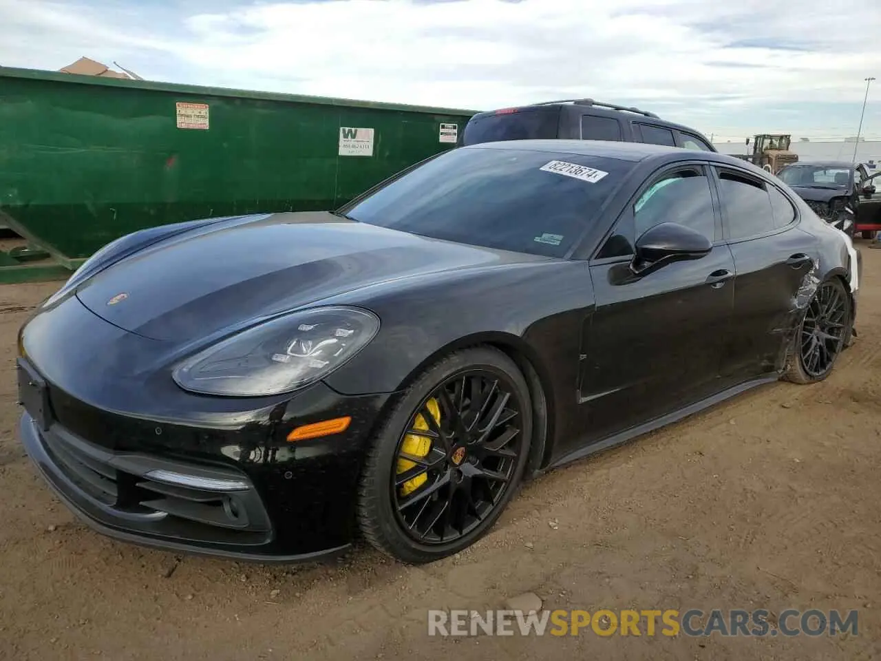 1 fotografías del automóvil dañado WP0AB2A73LL140195 PORSCHE PANAMERA 2020