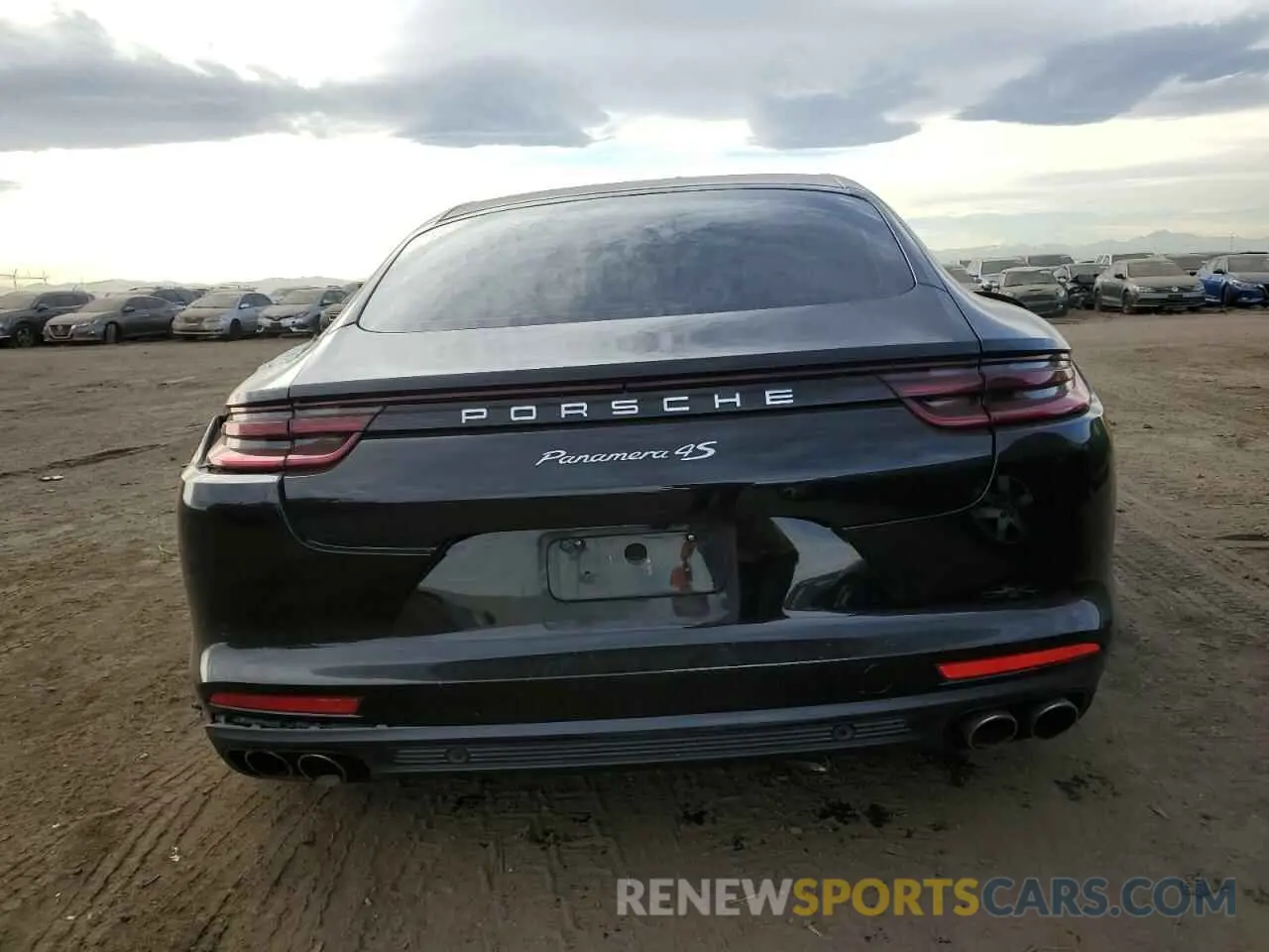 6 fotografías del automóvil dañado WP0AB2A73LL140195 PORSCHE PANAMERA 2020