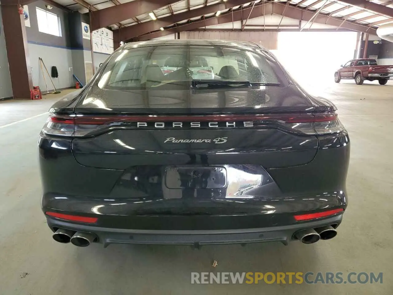 6 fotografías del automóvil dañado WP0AB2A72ML139699 PORSCHE PANAMERA 2021