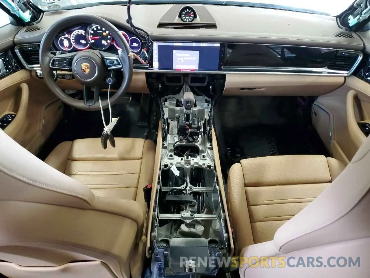 8 fotografías del automóvil dañado WP0AB2A72ML139699 PORSCHE PANAMERA 2021