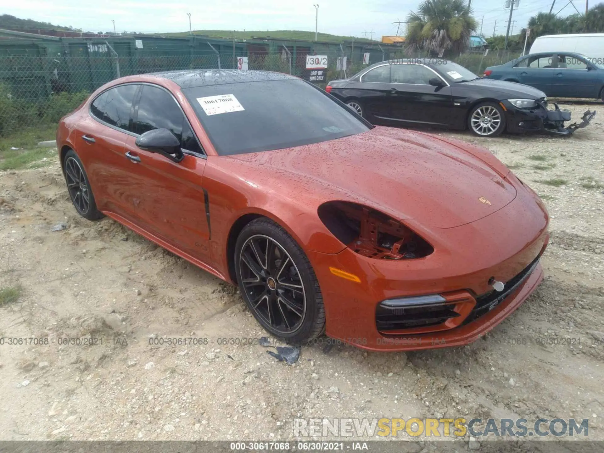 1 fotografías del automóvil dañado WP0AG2A71ML147486 PORSCHE PANAMERA 2021