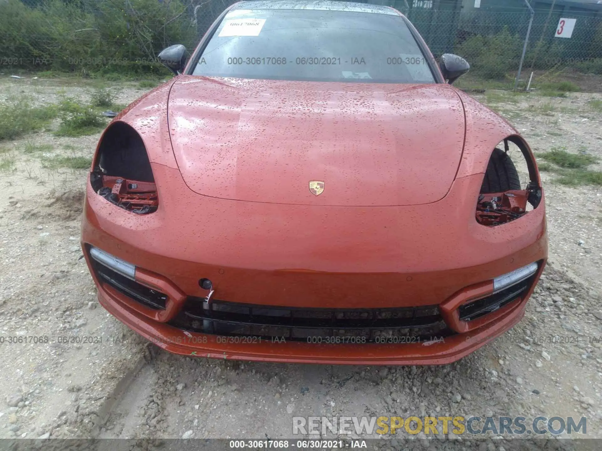 6 fotografías del automóvil dañado WP0AG2A71ML147486 PORSCHE PANAMERA 2021