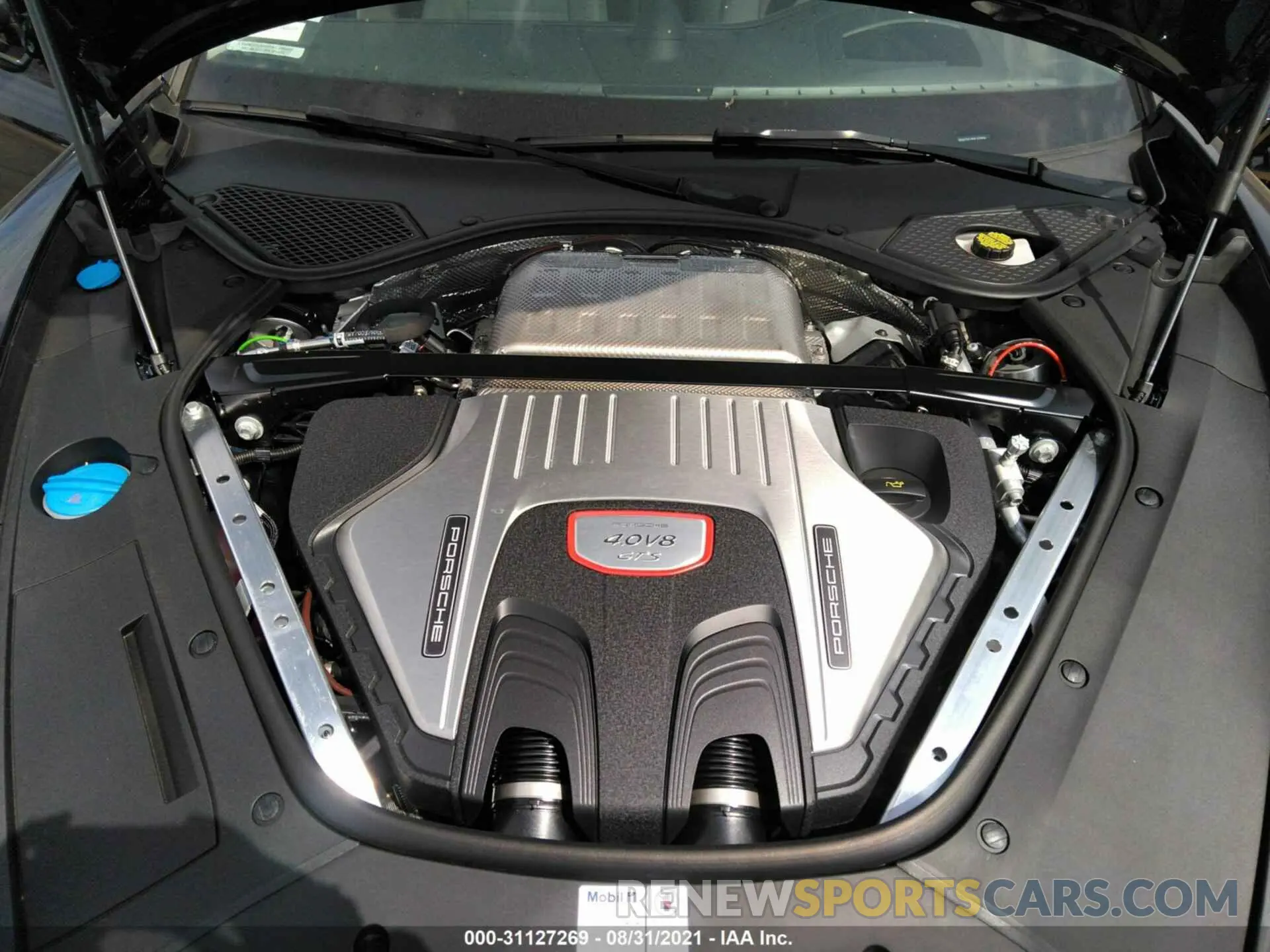 10 fotografías del automóvil dañado WP0AG2A7XML147809 PORSCHE PANAMERA 2021