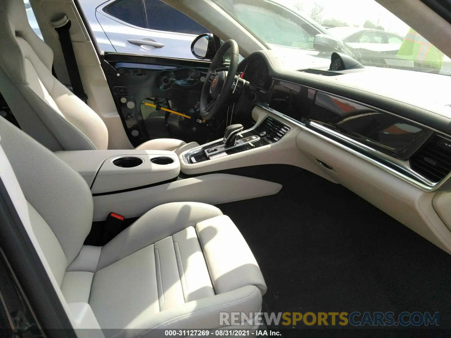 5 fotografías del automóvil dañado WP0AG2A7XML147809 PORSCHE PANAMERA 2021