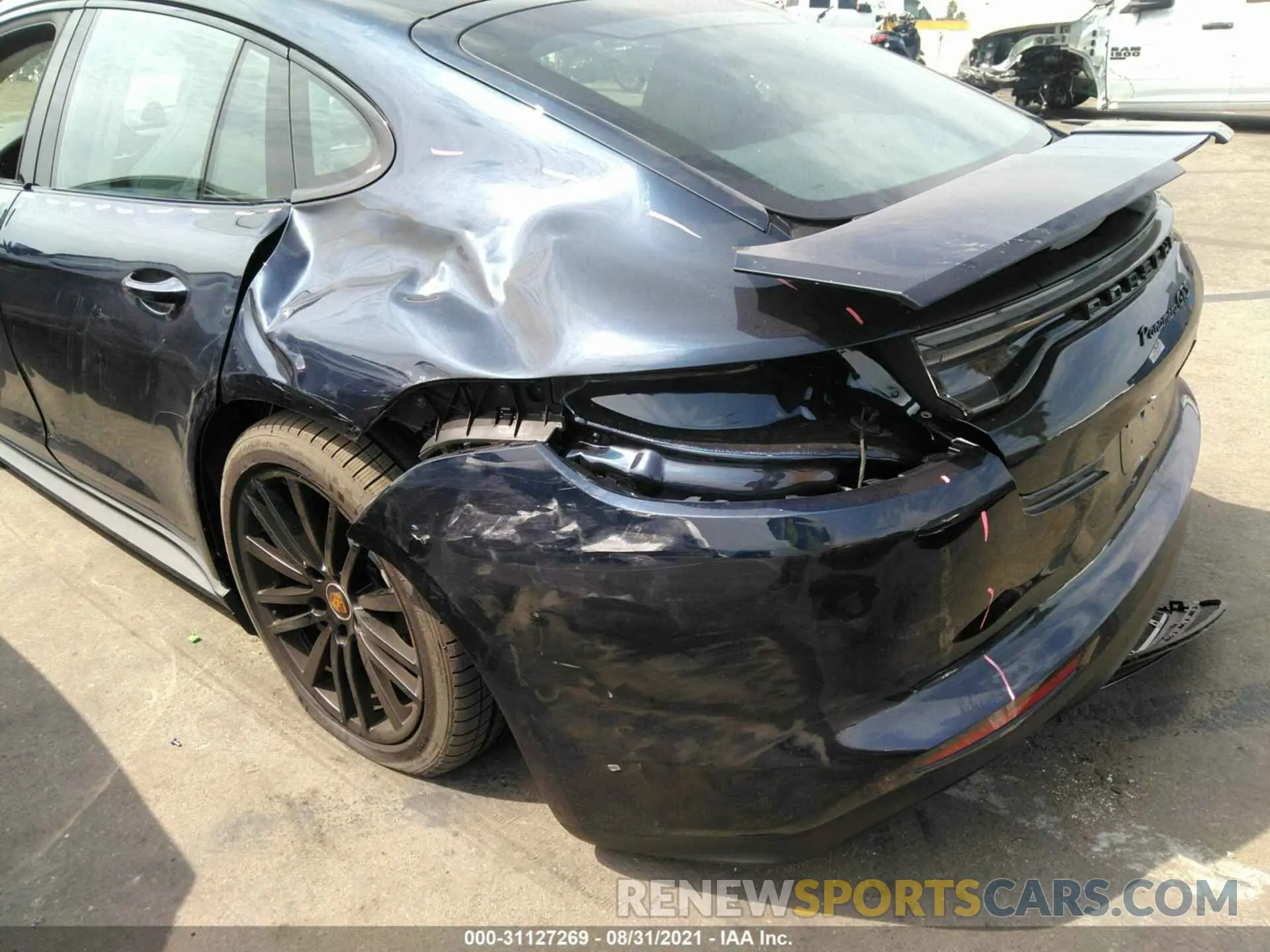 6 fotografías del automóvil dañado WP0AG2A7XML147809 PORSCHE PANAMERA 2021