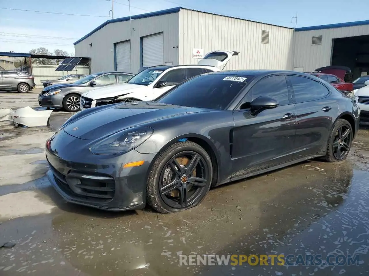 1 fotografías del automóvil dañado WP0AJ2A75ML116047 PORSCHE PANAMERA 2021