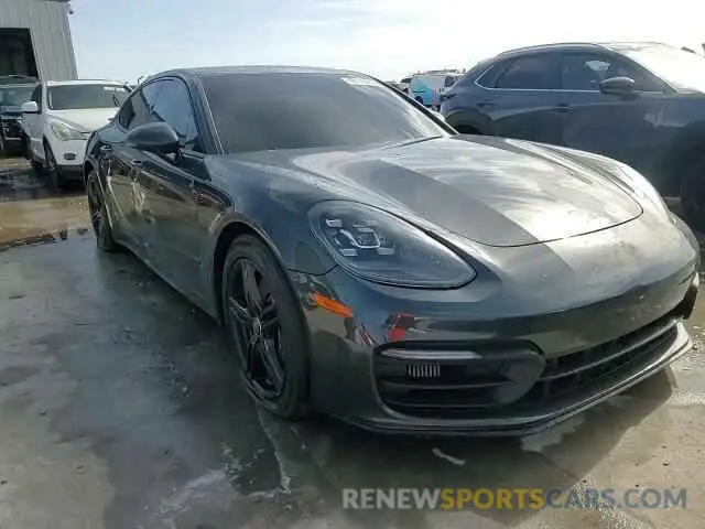 13 fotografías del automóvil dañado WP0AJ2A75ML116047 PORSCHE PANAMERA 2021