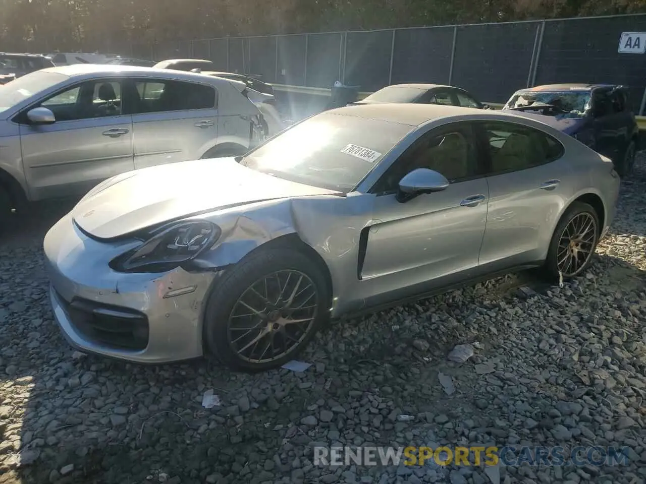 1 fotografías del automóvil dañado WP0AJ2A76ML120723 PORSCHE PANAMERA 2021