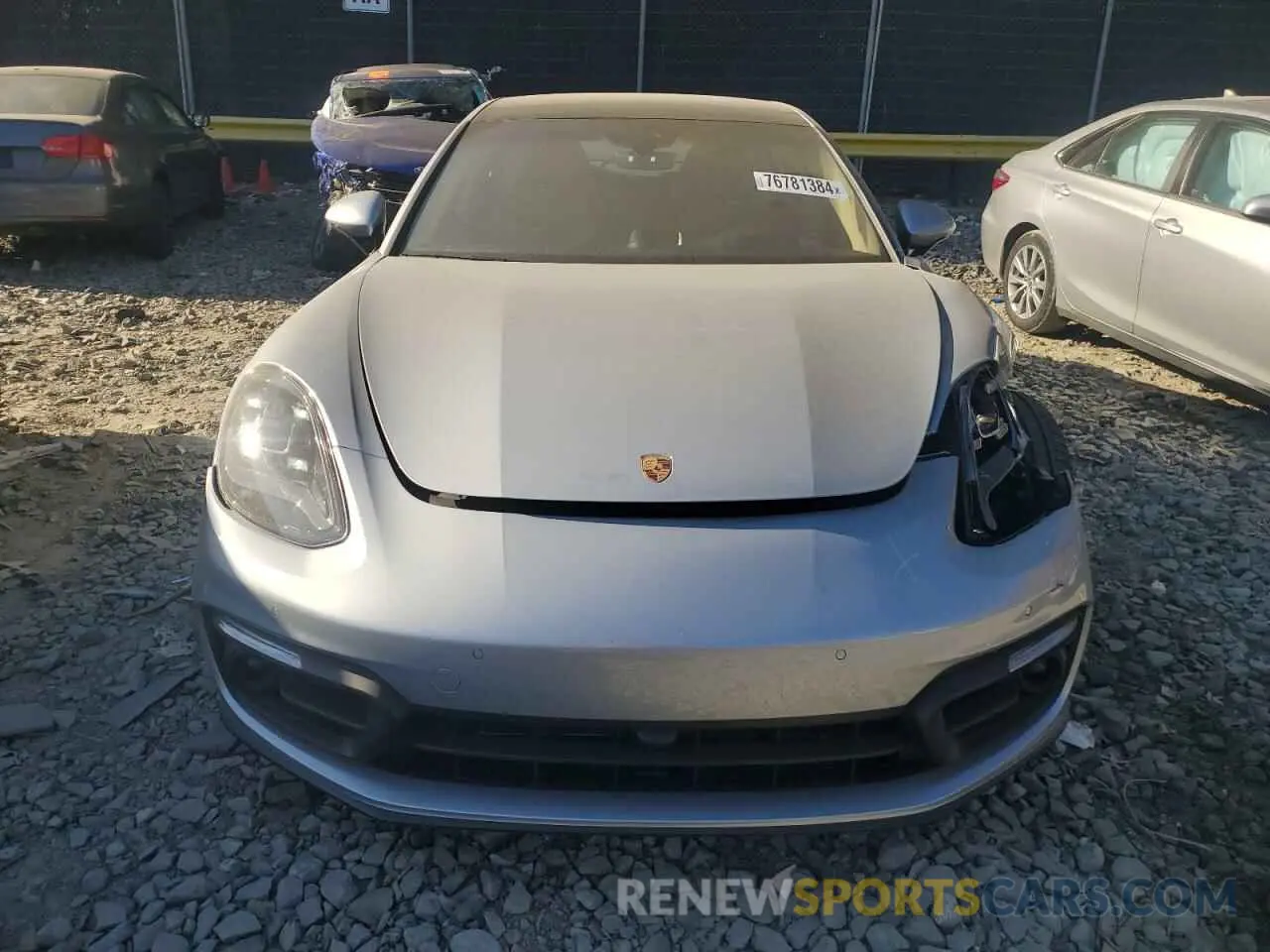 5 fotografías del automóvil dañado WP0AJ2A76ML120723 PORSCHE PANAMERA 2021