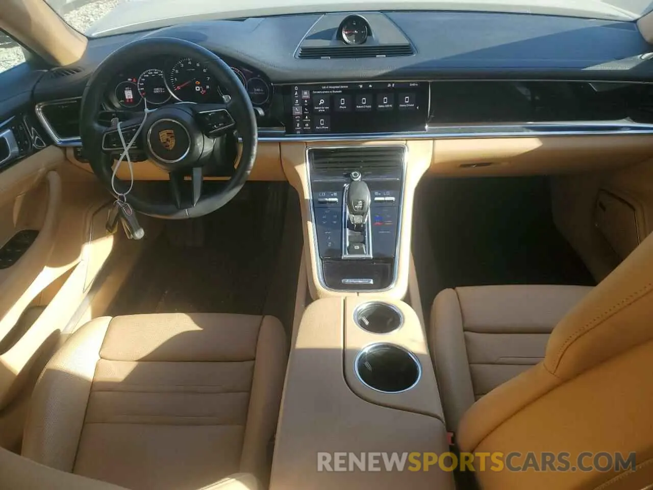 8 fotografías del automóvil dañado WP0AJ2A76ML120723 PORSCHE PANAMERA 2021