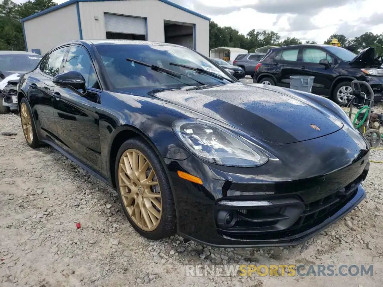 1 fotografías del automóvil dañado WP0AJ2A77ML116390 PORSCHE PANAMERA 2021