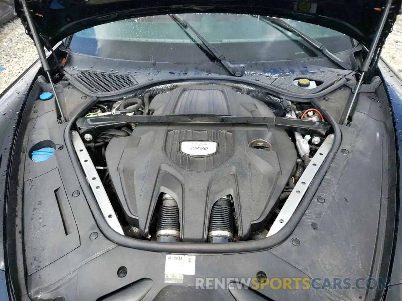 7 fotografías del automóvil dañado WP0AJ2A77ML116390 PORSCHE PANAMERA 2021