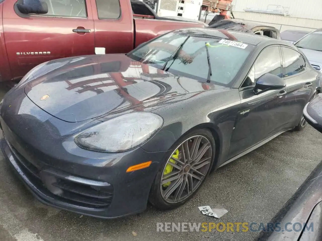 1 fotografías del automóvil dañado WP0AK2A7XML141717 PORSCHE PANAMERA 2021