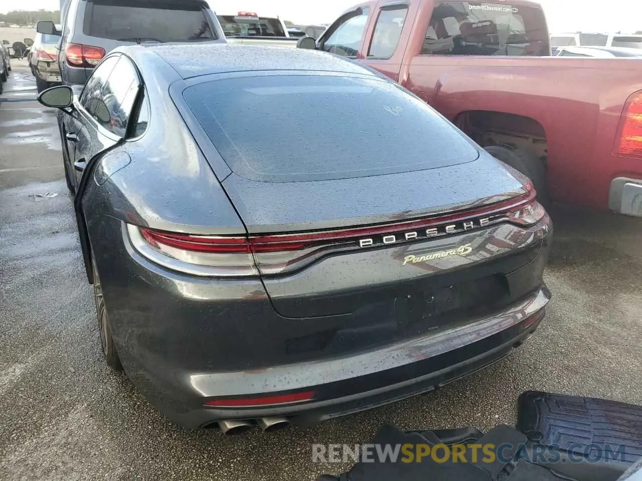 6 fotografías del automóvil dañado WP0AK2A7XML141717 PORSCHE PANAMERA 2021