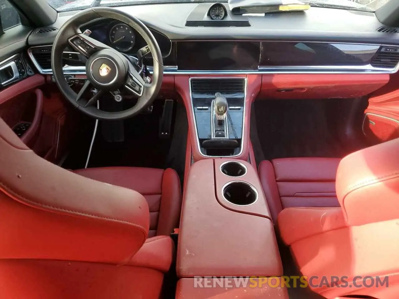 8 fotografías del automóvil dañado WP0AK2A7XML141717 PORSCHE PANAMERA 2021