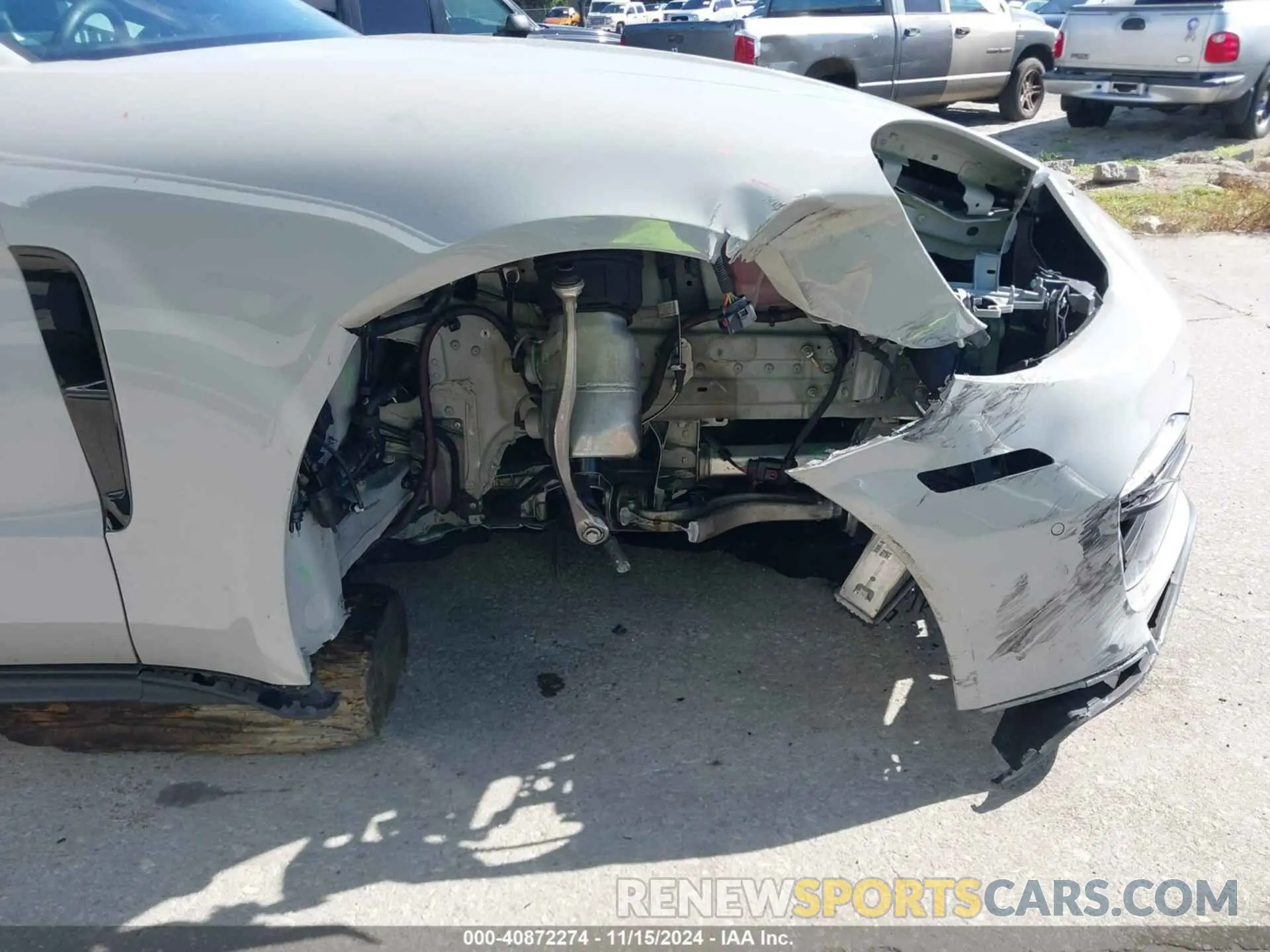 12 fotografías del automóvil dañado WP0AB2A73NL130222 PORSCHE PANAMERA 2022