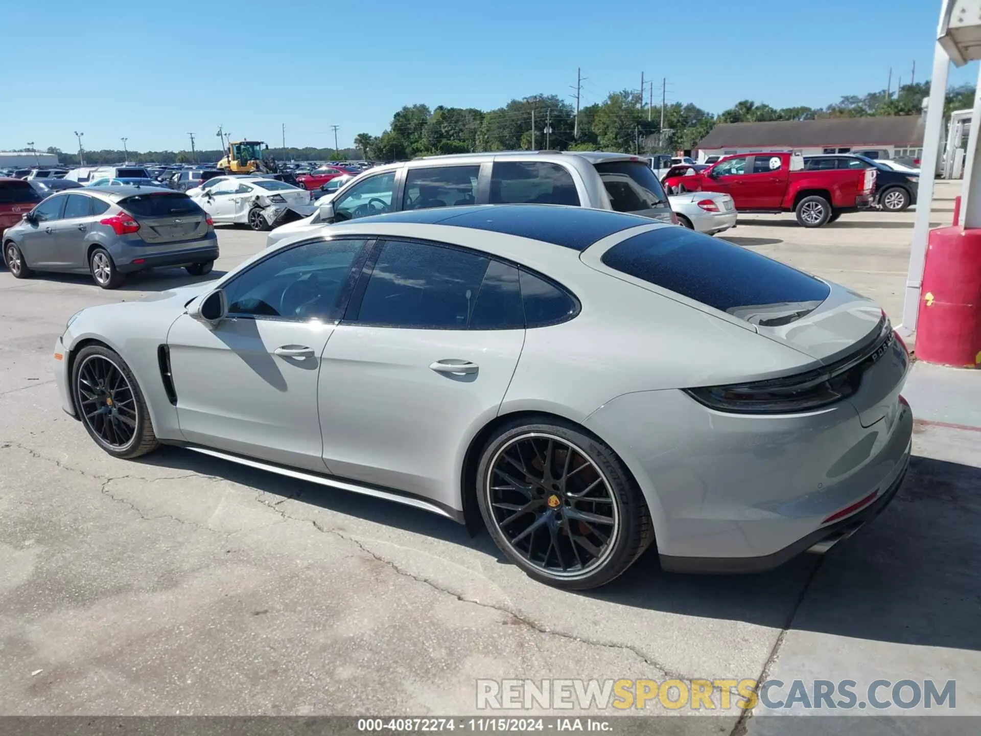 15 fotografías del automóvil dañado WP0AB2A73NL130222 PORSCHE PANAMERA 2022