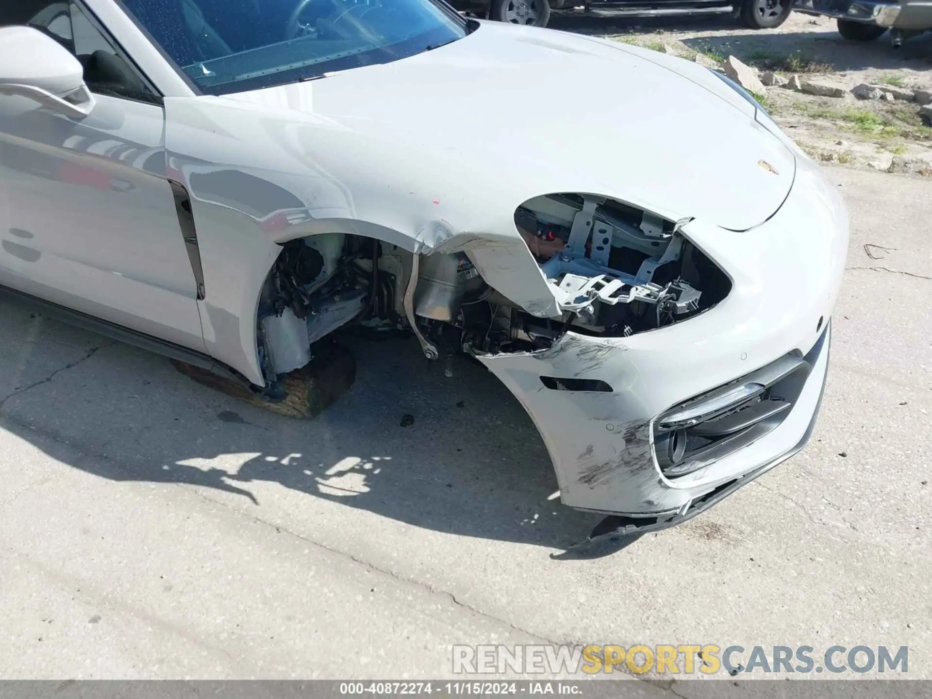 6 fotografías del automóvil dañado WP0AB2A73NL130222 PORSCHE PANAMERA 2022