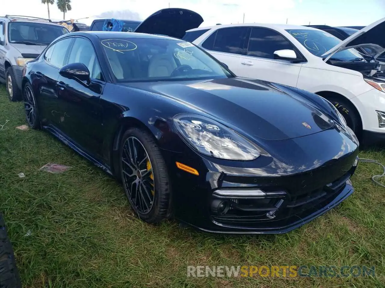 1 fotografías del automóvil dañado WP0AF2A70NL140033 PORSCHE PANAMERA 2022