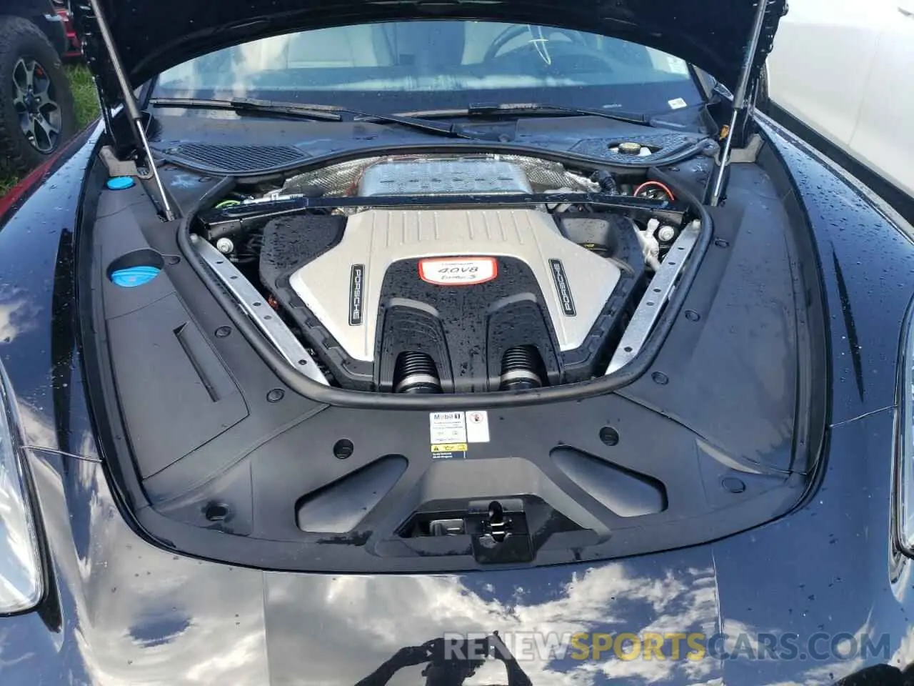 7 fotografías del automóvil dañado WP0AF2A70NL140033 PORSCHE PANAMERA 2022