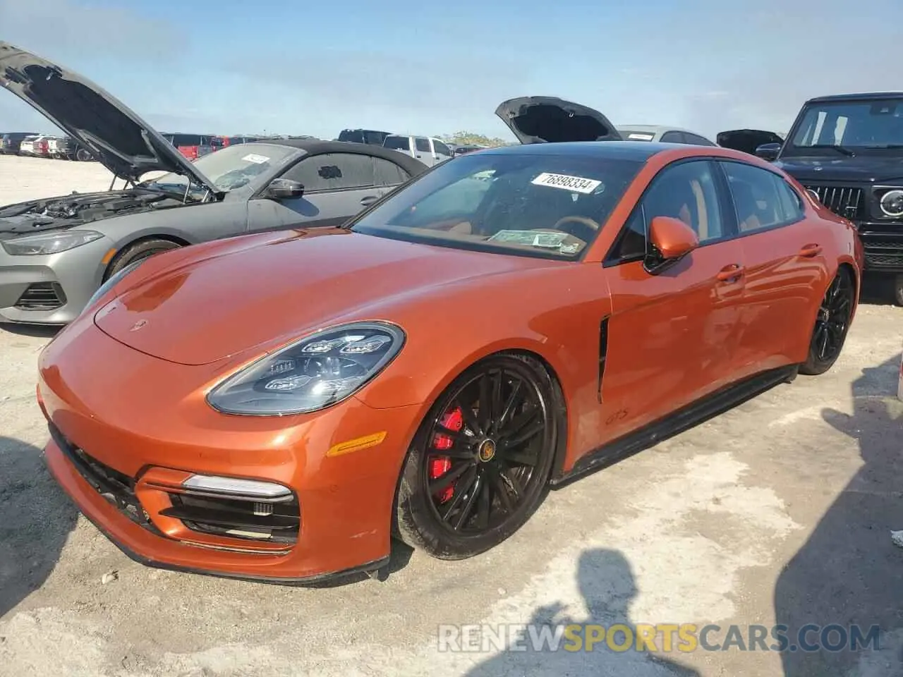 1 fotografías del automóvil dañado WP0AG2A71NL135145 PORSCHE PANAMERA 2022