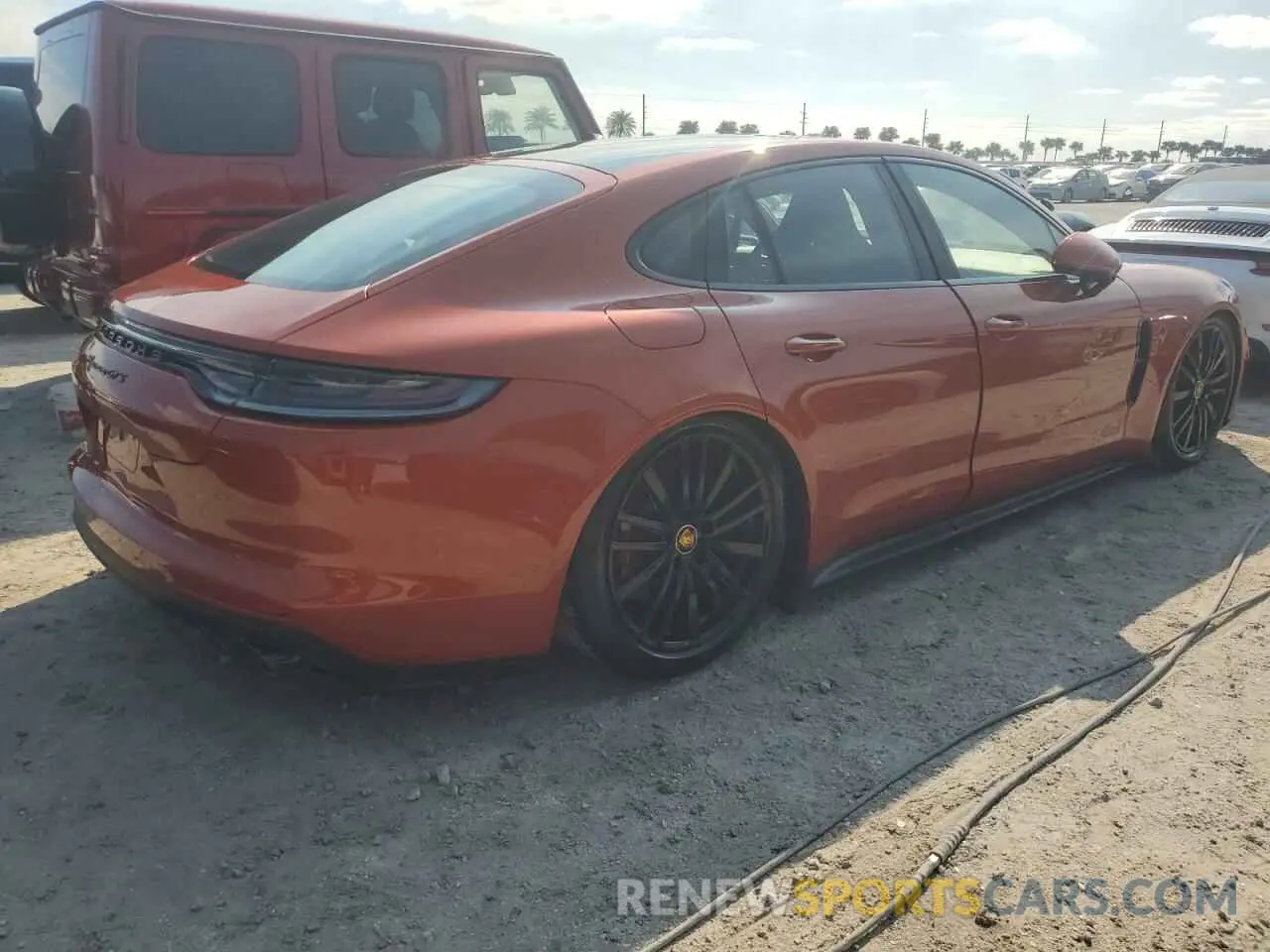 3 fotografías del automóvil dañado WP0AG2A71NL135145 PORSCHE PANAMERA 2022