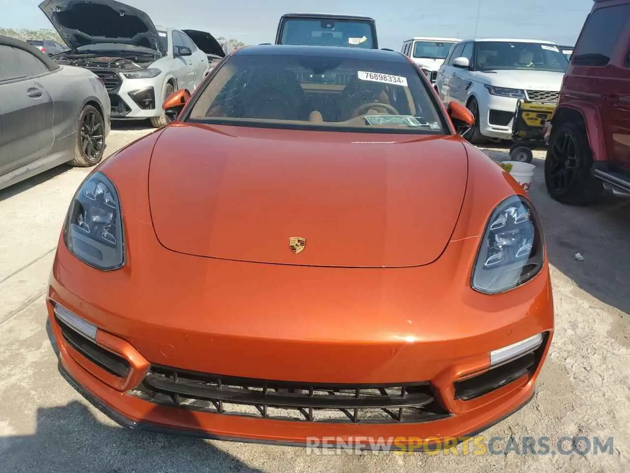 5 fotografías del automóvil dañado WP0AG2A71NL135145 PORSCHE PANAMERA 2022