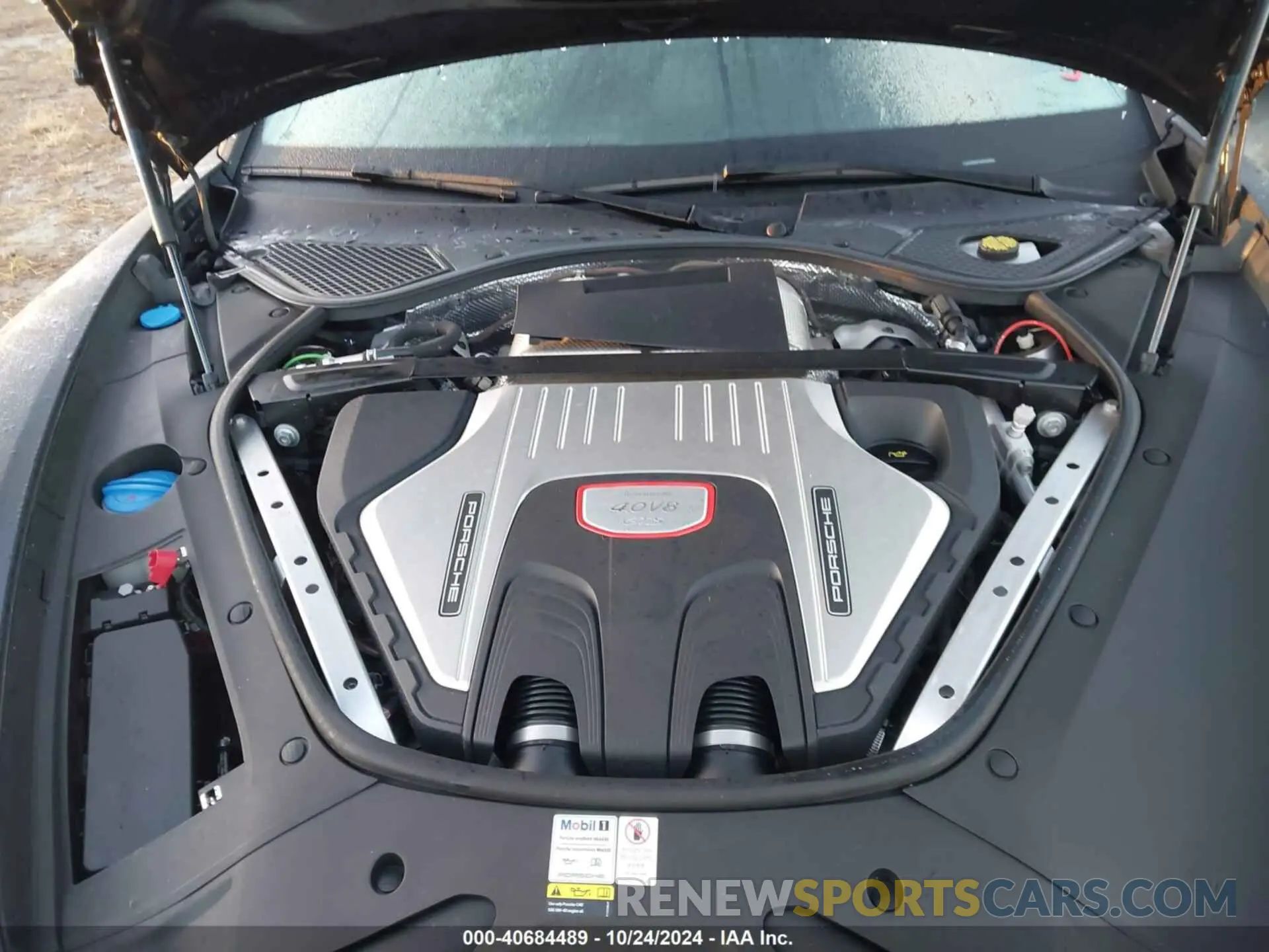 10 fotografías del automóvil dañado WP0AG2A76NL135044 PORSCHE PANAMERA 2022