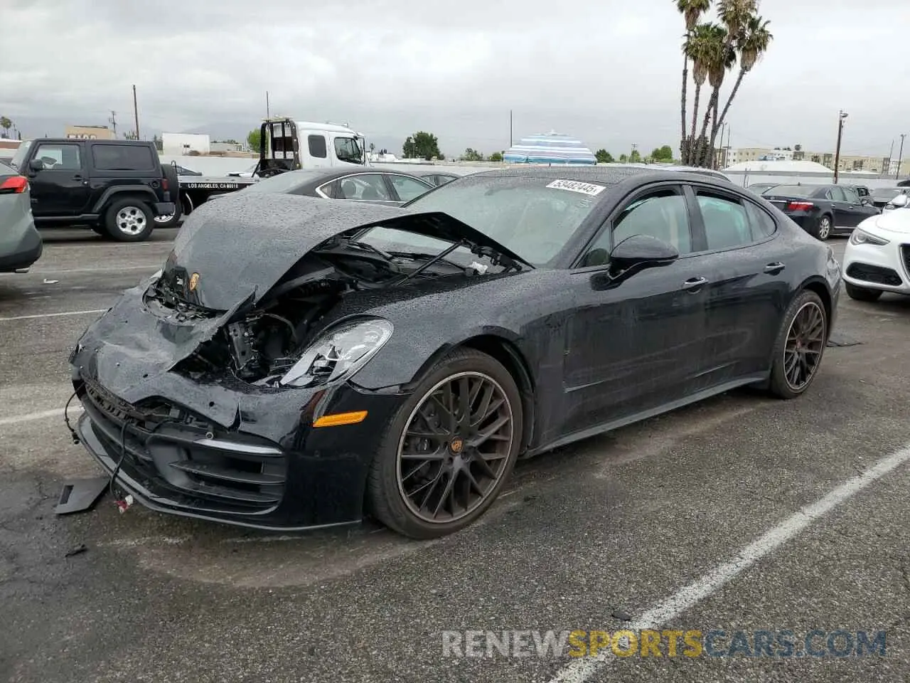 1 fotografías del automóvil dañado WP0AJ2A77NL100160 PORSCHE PANAMERA 2022