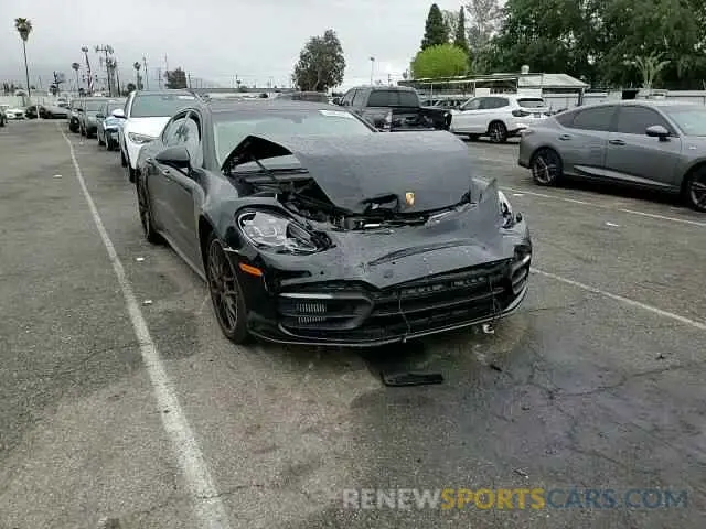 11 fotografías del automóvil dañado WP0AJ2A77NL100160 PORSCHE PANAMERA 2022