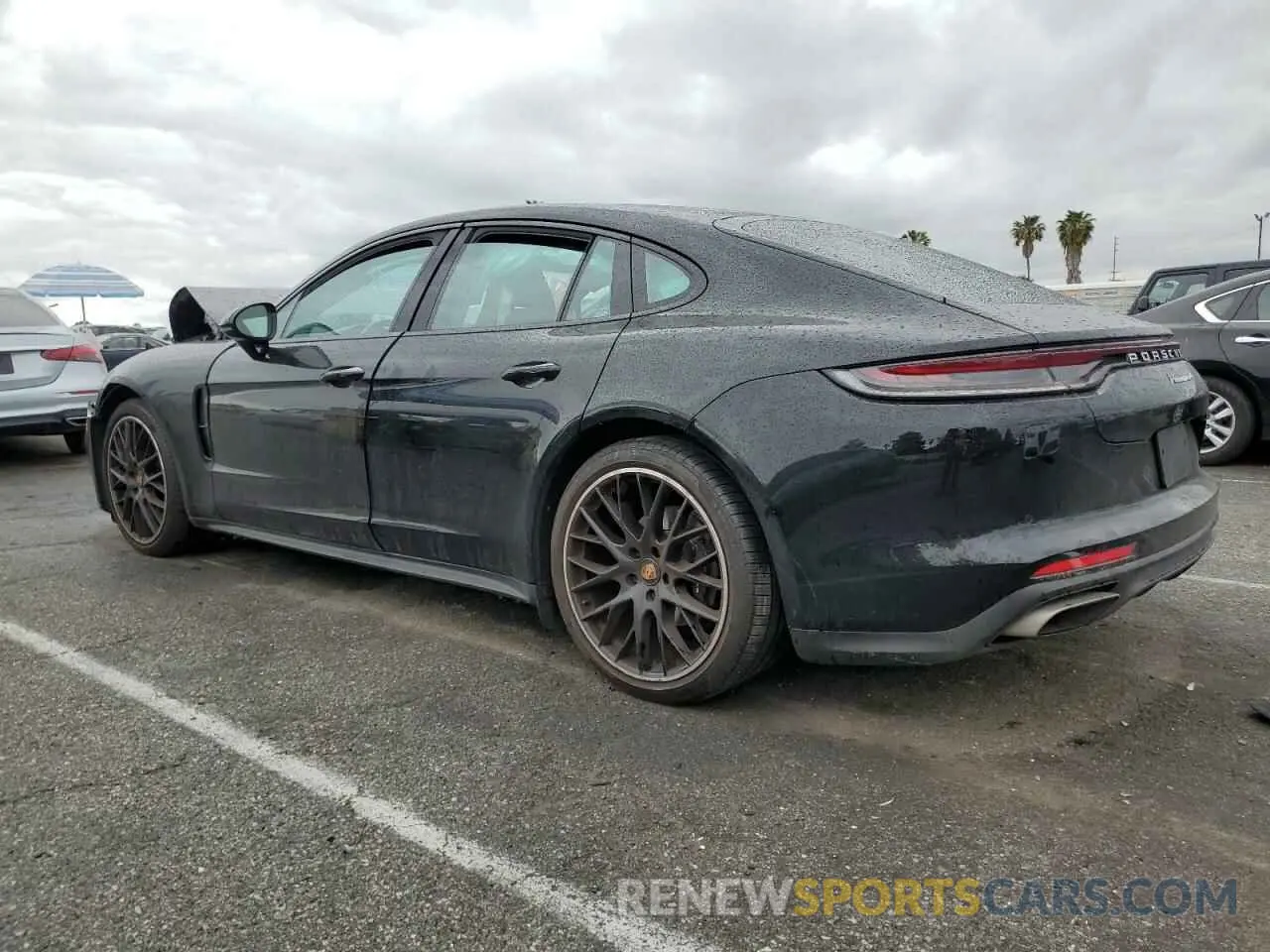 2 fotografías del automóvil dañado WP0AJ2A77NL100160 PORSCHE PANAMERA 2022