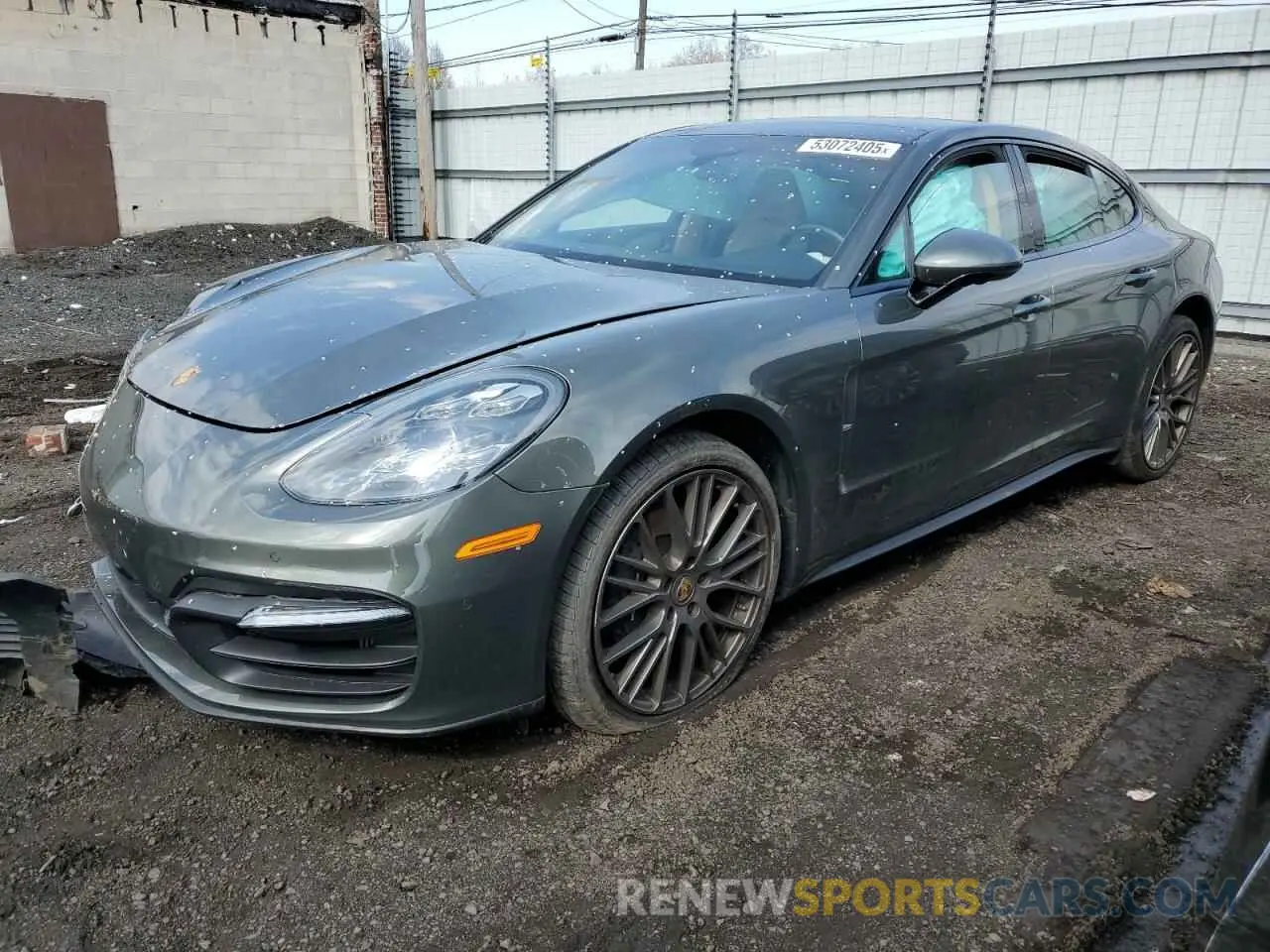 1 fotografías del automóvil dañado WP0AJ2A79NL100872 PORSCHE PANAMERA 2022